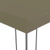 Zahradní altán 3 x 3 m taupe 180 g/m² 312228