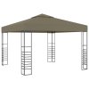 Zahradní altán 3 x 3 m taupe 180 g/m² 312228