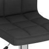 Barová židle černá textil 334235