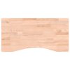 Deska psacího stolu 80 x (36–40) x 2,5 cm masivní bukové dřevo 356038