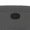 Zvedací polohovací křeslo tmavě šedé textil 3205203