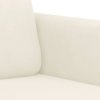 Křeslo krémové 60 cm samet 359430