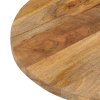 Stolní deska 100x40x3,8 cm oválná masivní mangovníkové dřevo 370134