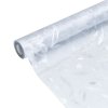 Okenní fólie 2 ks matné vzor květin PVC 3208981