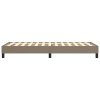 Rám postele s boxspringem taupe 90x190 cm textil 3120480