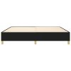 Rám postele s boxspringem černý 200 x 200 cm textil 3120987