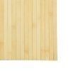 Paraván světle přírodní 165 x 400 cm bambus 377000