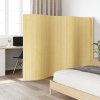 Paraván světle přírodní 165 x 400 cm bambus 377000
