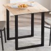 Stolní desky 2 ks 70x35x2,5 cm obdélníkové masivní borové dřevo 847426