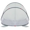 Plážový stan šedý pop-up nepromokavý 4004151