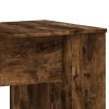 Psací stůl kouřový dub 140 x 50 x 75 cm kompozitní dřevo 840552