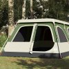 Rodinný stan kupole pro 8 osob zelený rychloupínací 4004236