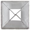 Kotvící hroty 6 ks stříbrné 7 x 7 x 75 cm pozinkovaná ocel 145402