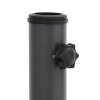 Stojan na slunečník pro tyč Ø 32 / 38 / 48 mm 17 kg čtvercový 368680
