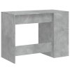 Psací stůl betonově šedý 102 x 50 x 75 cm kompozitní dřevo 840544
