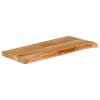 Stolní deska živá hrana 90 x 20 x 2,5 cm masivní mangovník 370419