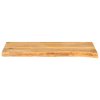 Stolní deska živá hrana 90 x 20 x 2,5 cm masivní mangovník 370419