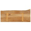 Stolní deska živá hrana 90 x 20 x 2,5 cm masivní mangovník 370419