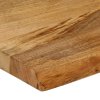 Stolní deska živá hrana 90 x 20 x 2,5 cm masivní mangovník 370419