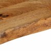 Stolní deska živá hrana 90 x 20 x 2,5 cm masivní mangovník 370419