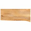 Stolní deska živá hrana 90 x 20 x 2,5 cm masivní mangovník 370419