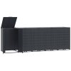 Box na 5 popelnic antracitový 345 x 79 x 117 cm ocel 3279985