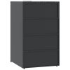 Box na 5 popelnic antracitový 345 x 79 x 117 cm ocel 3279985