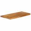 Stolní deska živá hrana 80 x 20 x 3,8 cm masivní mangovník 370562