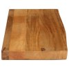 Stolní deska živá hrana 80 x 20 x 3,8 cm masivní mangovník 370562