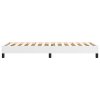 Rám postele s boxspringem bílá 100 x 200 cm umělá kůže 3120683