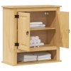 Koupelnová nástěnná skříňka Corona 70x33x71,5 cm masiv borovice 4013406