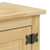 Koupelnová nástěnná skříňka Corona 70x33x71,5 cm masiv borovice 4013406