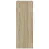 Botník dub sonoma 52 x 37,5 x 100 cm kompozitní dřevo 848446
