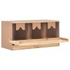 Snáškové hnízdo 3 boxy 96 x 40 x 45 cm masivní borovice 170656