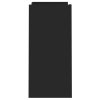 Příborník černý 73,5 x 35 x 75 cm kompozitní dřevo 848389