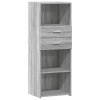 Skříň highboard šedá sonoma 45 x 42,5 x 124 cm kompozitní dřevo 846171