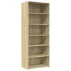 Skříň highboard dub sonoma 70 x 41 x 185 cm kompozitní dřevo 3281689