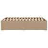 Rám postele bez matrace cappuccino 120x190 cm umělá kůže 3284551