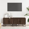 TV skříňka hnědý dub 122 x 34 x 41 cm kompozitní dřevo 848588