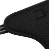 Postroj pro psy s reflexními popruhy nastavitelný černý XL 4013375