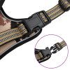 Postroj pro psy s reflexními popruhy nastavitelný maskáčový M 4013368