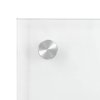 Kuchyňské panely 2 ks průhledné 70 x 40 cm tvrzené sklo 3315789