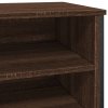 Botník hnědý dub 80 x 38 x 78 cm kompozitní dřevo 848653