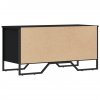 Botník černý 90 x 38 x 45,5 cm kompozitní dřevo 848639