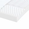Pěnová matrace bílá 160 x 220 cm 7 zón tvrdost 20 ILD 4016659