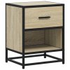 Noční stolky 2 ks dub sonoma 40 x 31 x 50 cm kompozitní dřevo 848687