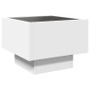 Noční stolek s Infinity LED bílý 40 x 40 x 30 cm 3284063