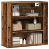 Nástěnná skříňka old wood 80 x 33 x 80 cm kompozitní dřevo 857087