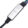 Psací stůl s LED dub artisan 200 x 55 x 91 cm kompozitní dřevo 3309446