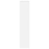 Dělicí stěna bílá 100 x 33 x 156,5 cm kompozitní dřevo 3309492